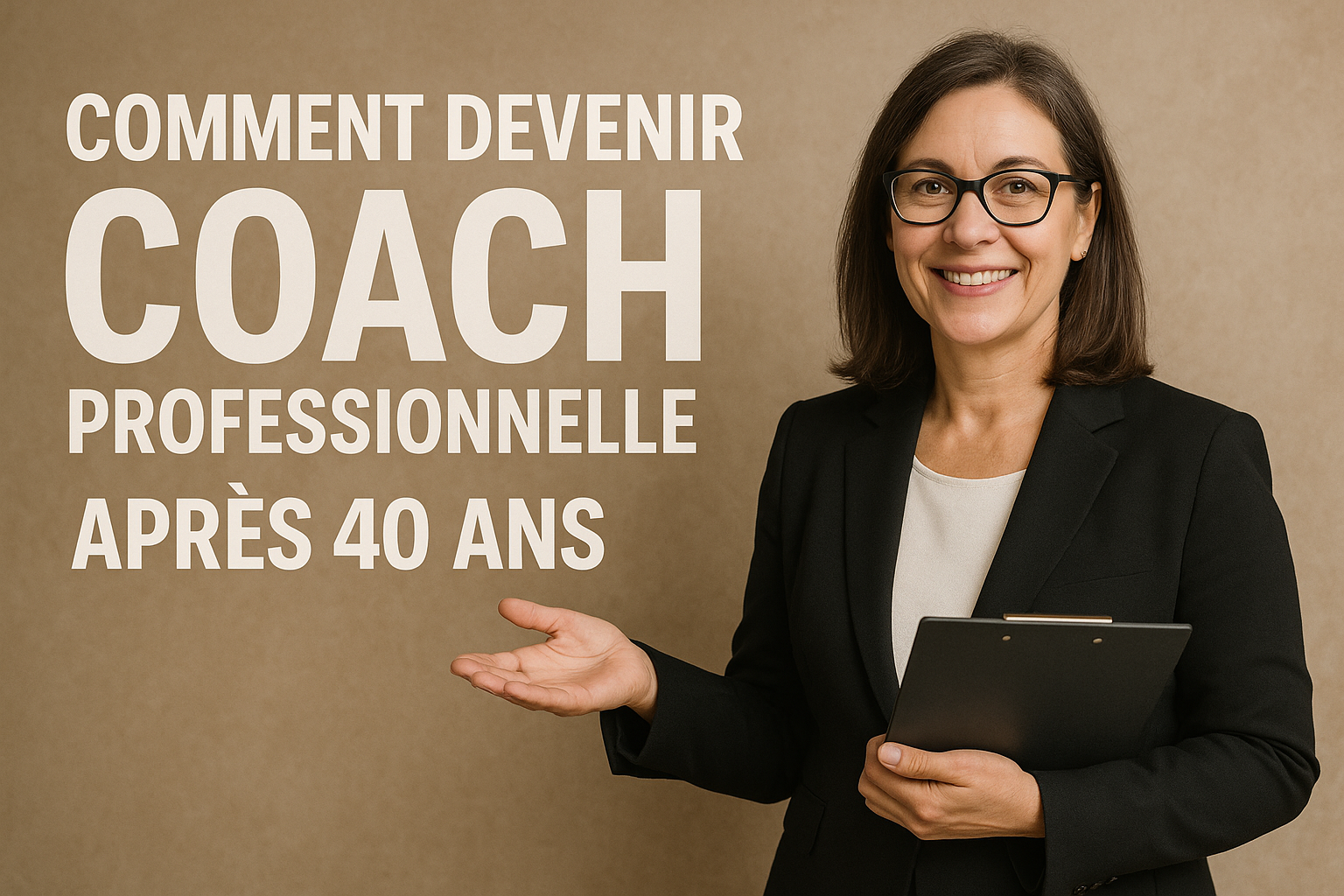 Comment devenir coach professionnelle après 40 ans